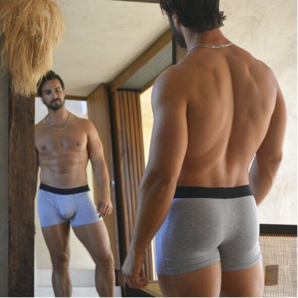 Shorty's Apparel - Hammock Boxer Brief - Grey (M) - Picture 2 of 6